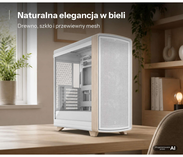 Fractal Design Summit Chalk White TG Clear Tint - 1588929 - zdjęcie 12